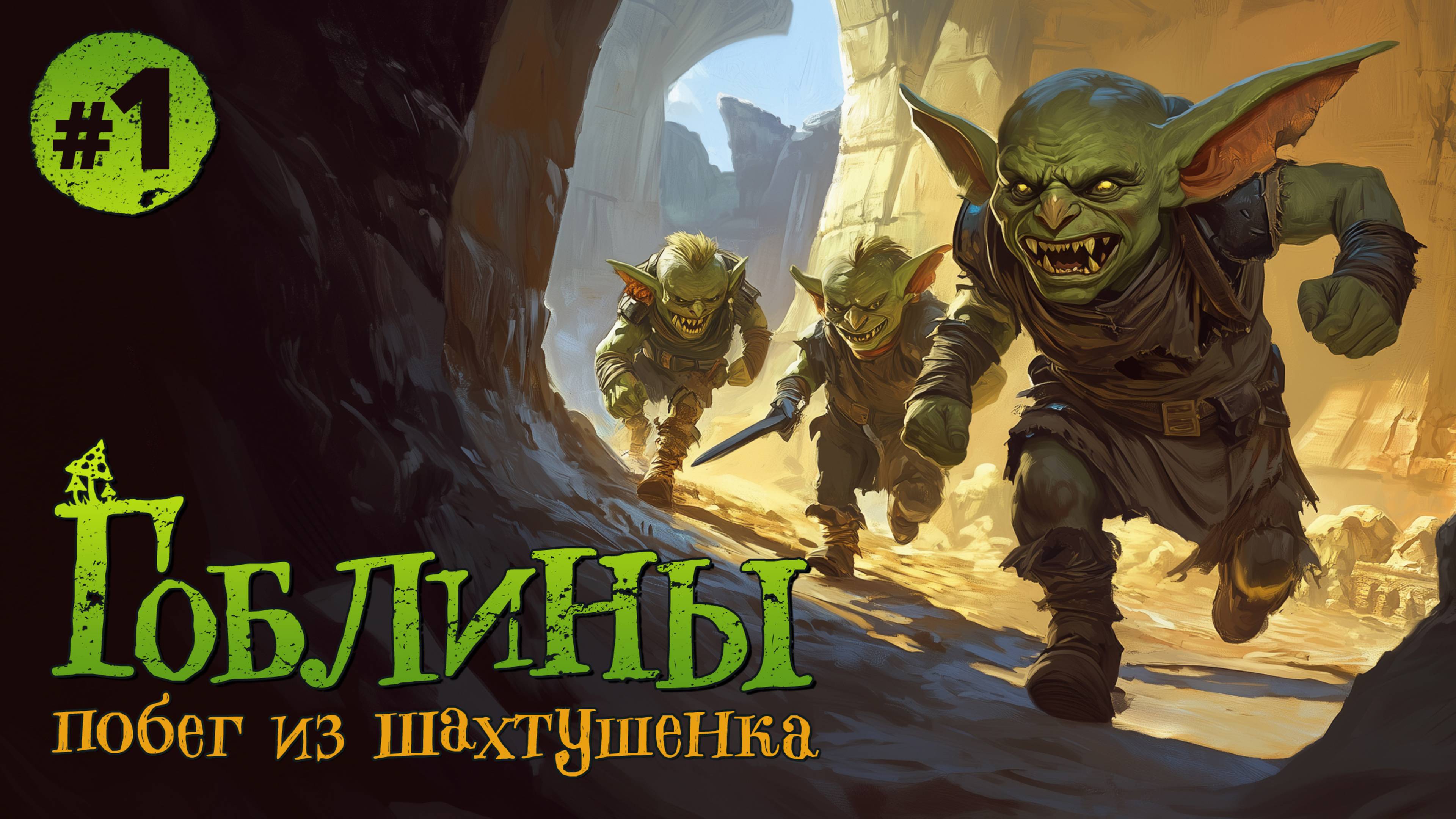 ГОБЛИНЫ. Побег из Шахтушенка. 1 серия.