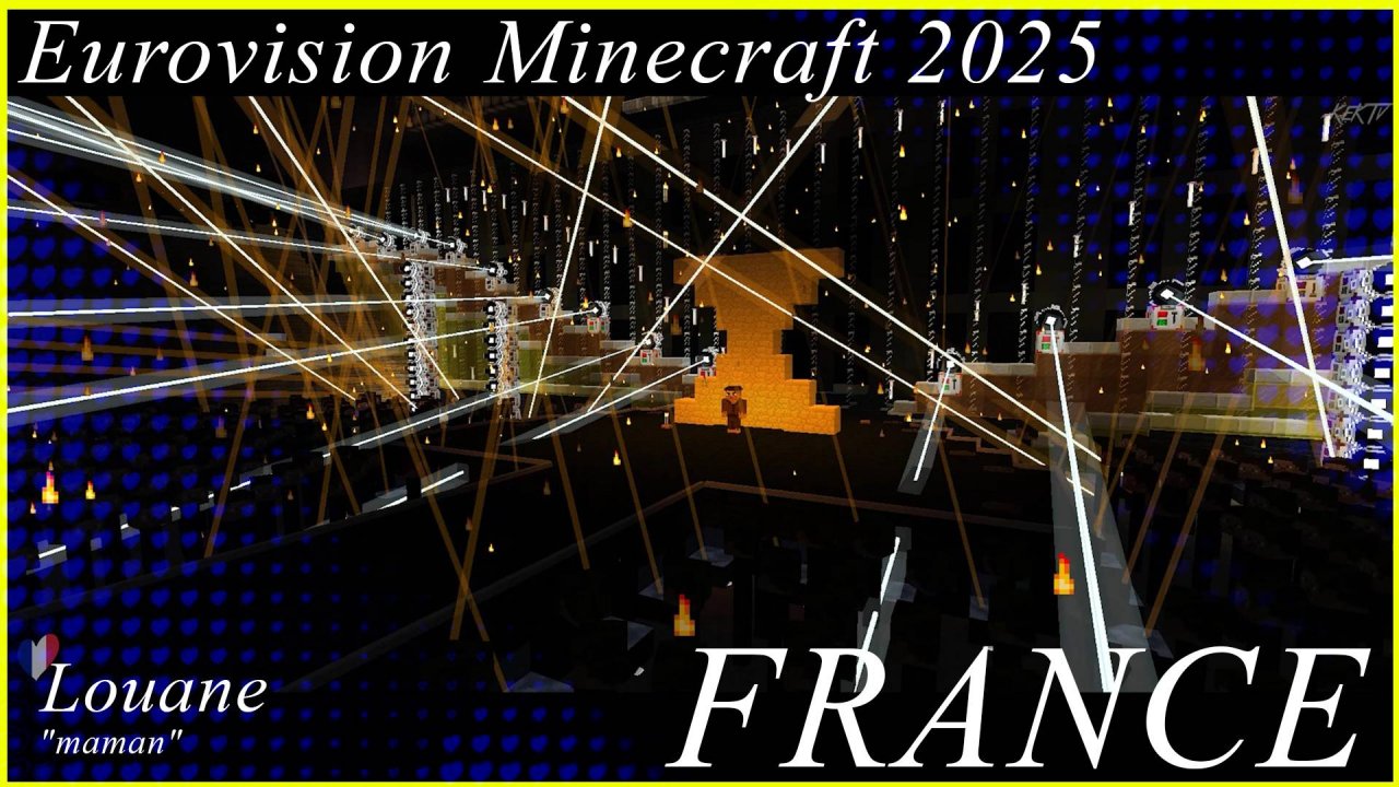 Eurovision Minecraft 2025 - France - Louane - "maman"