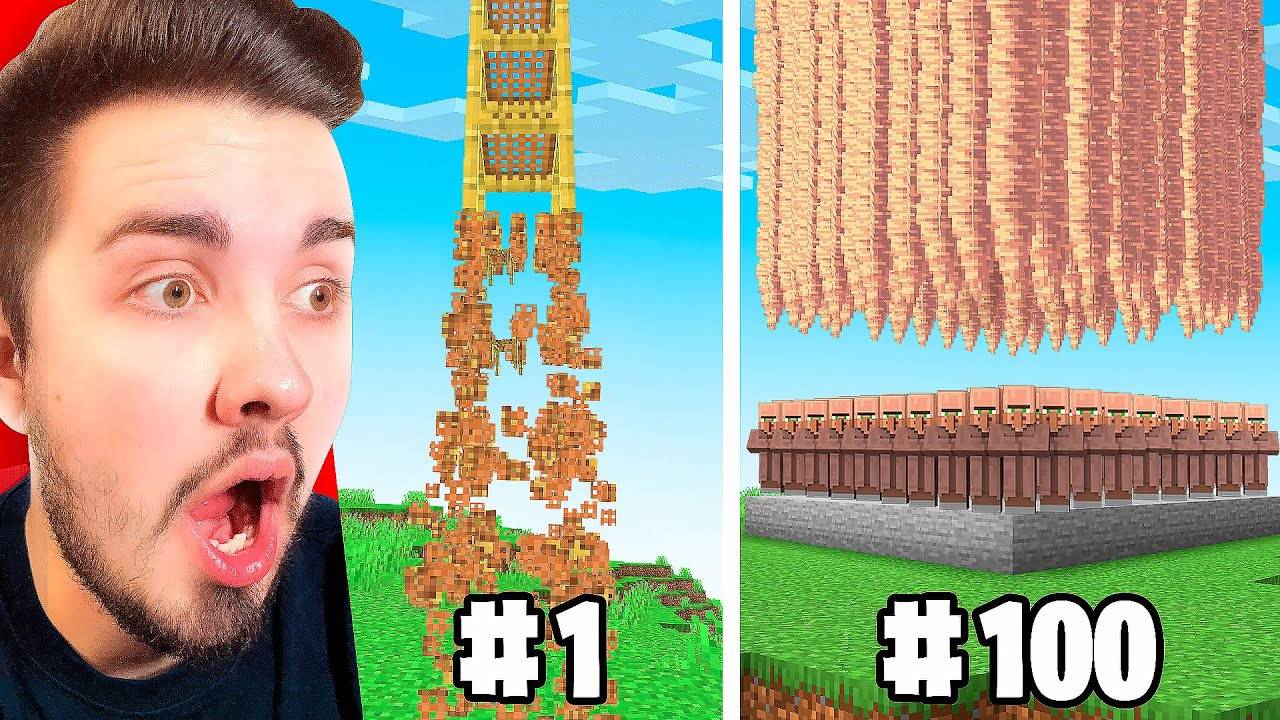 Я Проверил САМЫЕ ПРИЯТНЫЕ ВЕЩИ от 1 ДО 100 УРОВНЯ в Майнкрафт…