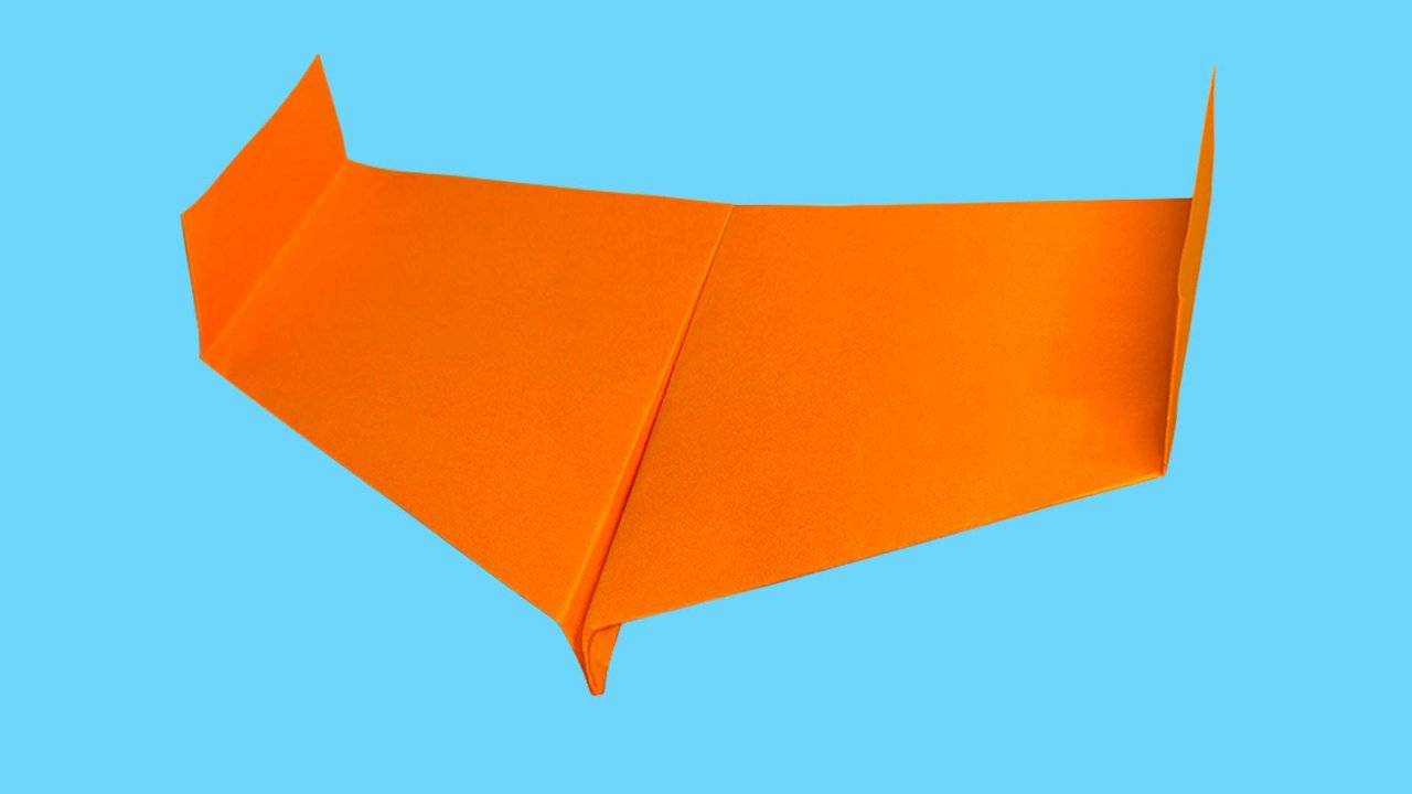 Как сделать самолет из бумаги. Оригами самолёт. Легкий способ как сделать самолёт из бумаги