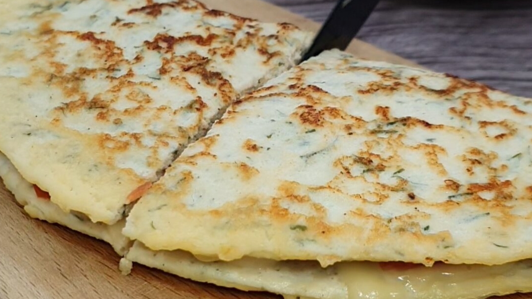 Куриный блинчик на завтрак. Простые и вкусные рецепты .