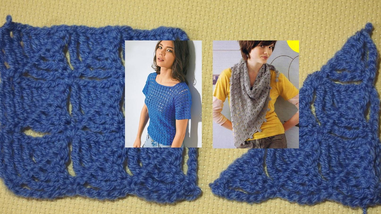 Необычные УЗОРЫ КРЮЧКОМ. Узор для шали и кофточек. БАКТУС косынка крючком Урок 104 Crochet patterns