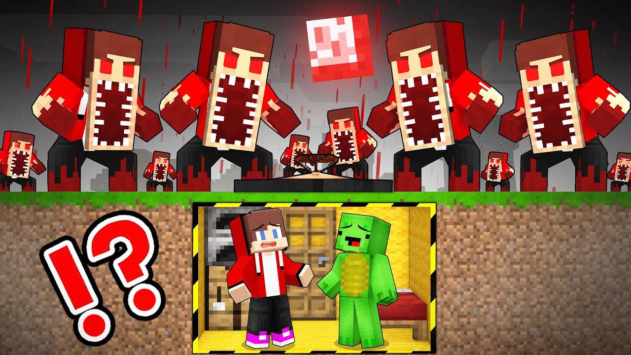 Прячемся в БУНКЕРЕ — Мультик с Персонажами Майнкрафт