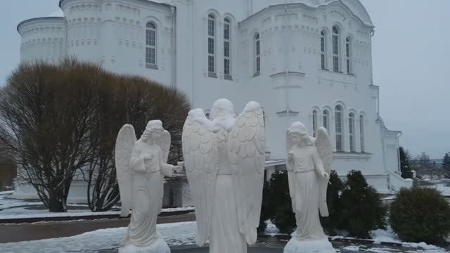 В Дивеево ч.4. Ангельский день. На Канавку. Трапеза в Серафимо-Дивеевском монастыре.