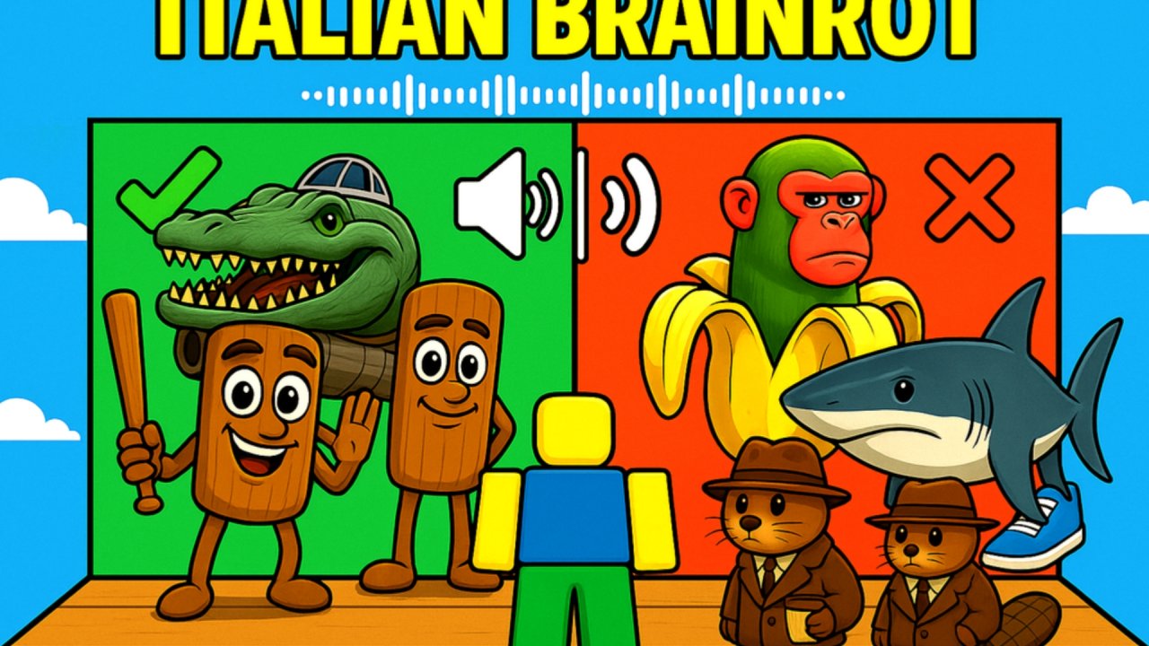 ROBLOX Какие итальянские мобы Brainrot ты знаешь?