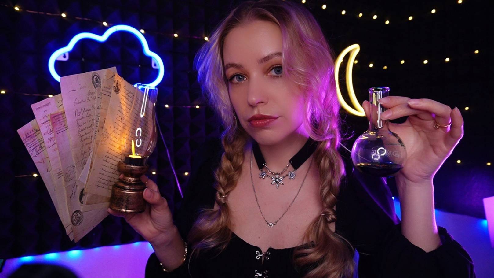 АСМР алхимик готовит зелье для тебя