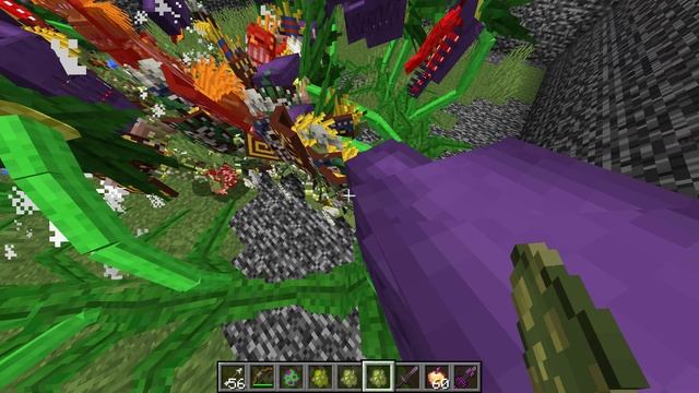 АРЕНА МАЙНКРАФТ ЦВЕТОЧКИ ПРОТИВ КАРАПУЗОВ ЧАСТЬ 2.