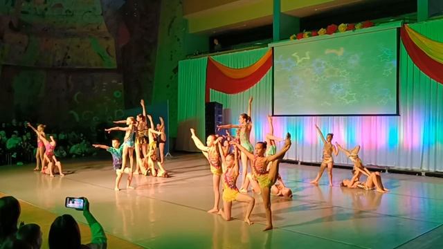 Показательное выступление на отчётном концерте в Доме Творчества Детей и Молодёжи