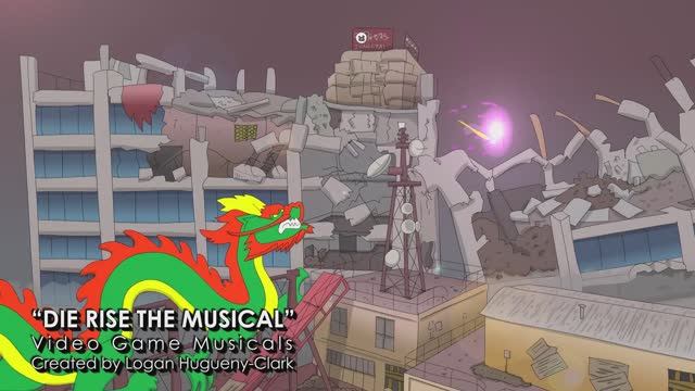 ♪ DIE RISE THE MUSICAL - Black Ops 2 Zombies Parody