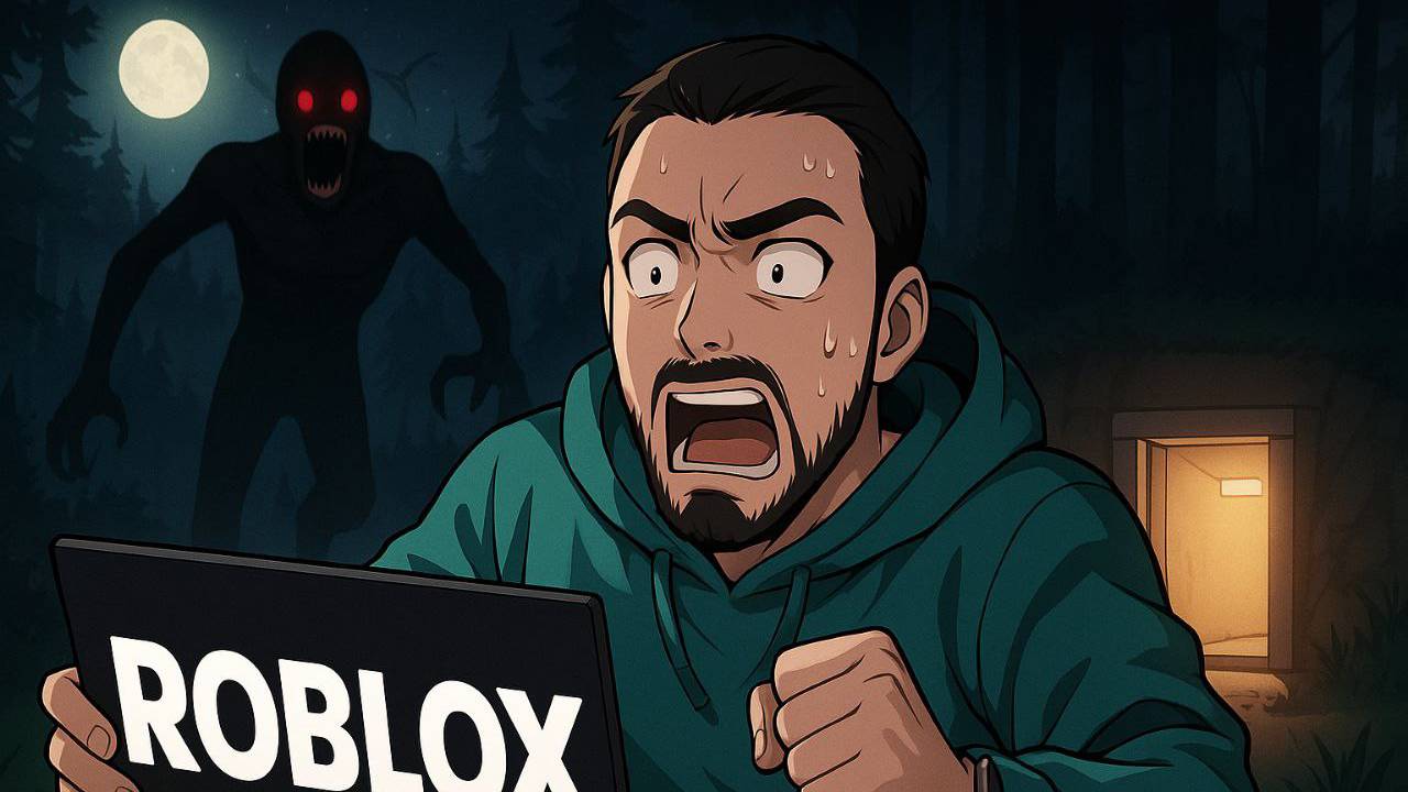 ОПАСНАЯ НОЧЬ в ROBLOX: Я ЕЛЕ УСПЕЛ СПАСТИСЬ в БУНКЕРЕ!