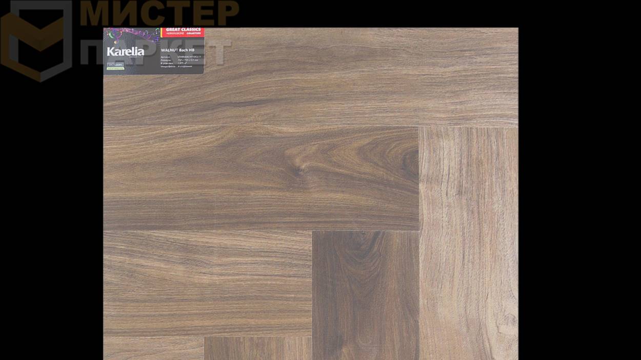 SPC Karelia Елочка Орех Bach HB 6.5 мм