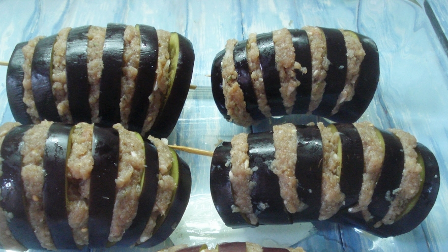 Баклажаны с фаршем. Простые и вкусные рецепты.