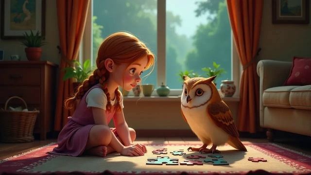 Арика, дождливый день и волшебные пазлы