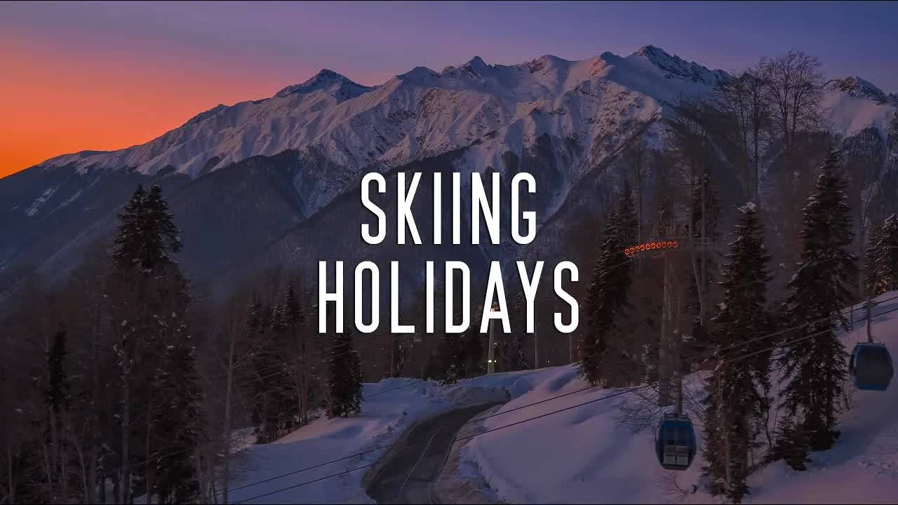 Лыжные каникулы в Сочи, Красная Поляна / Skiing in Sochi, Krasnaya Polyana