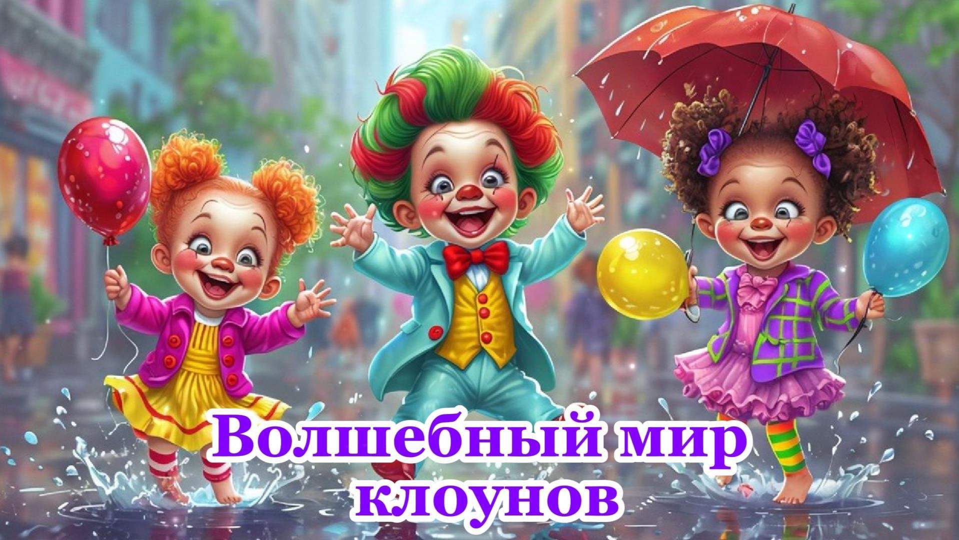 Сказки для малышей |Волшебный мир клоунов |Слушать сказки перед сном| Аудиосказки | Сборник сказок