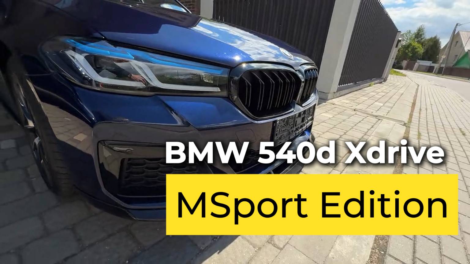 BMW 540d Xdrive MSport Edition | Обзор автомобиля #bmw