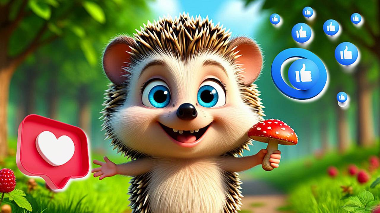 Лесные Животные Ёжик + Мультики для детей и малышей + Развивающие видео про Лесных Животных - ЁЖИК