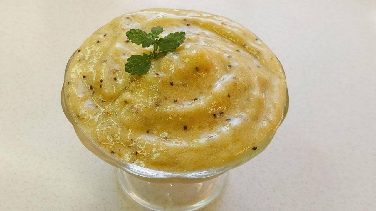 Мороженое из банана за 2 минуты. Без сахара.