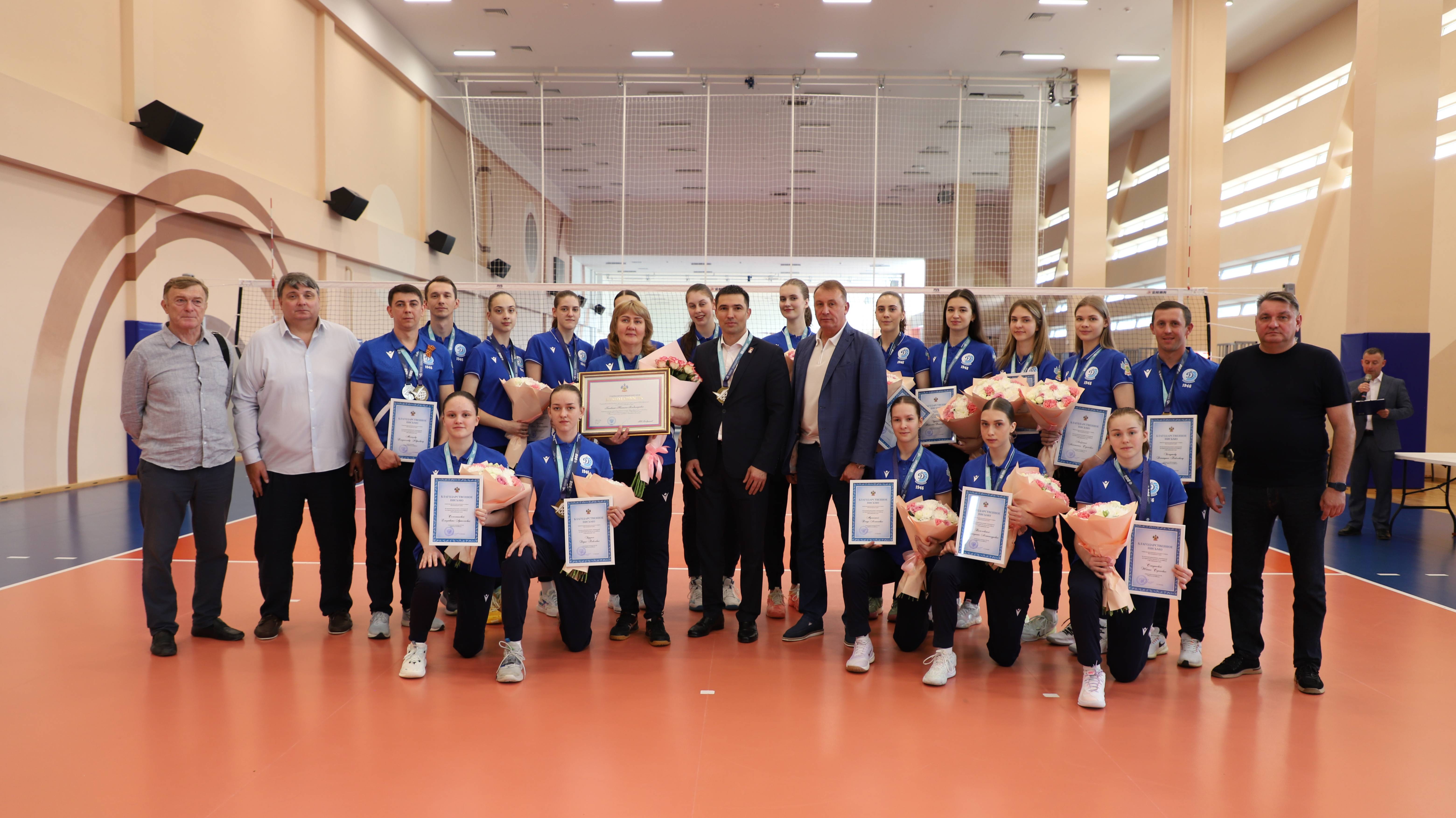 Памятная встреча. Министр спорта Кубани и «Динамо-РЦСП»