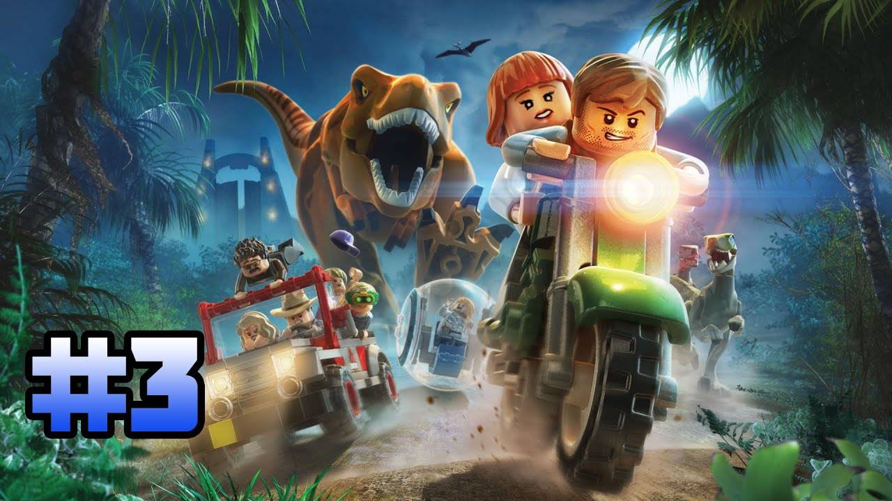 LEGO Jurassic World (PC)-Долина гиросфер #3.