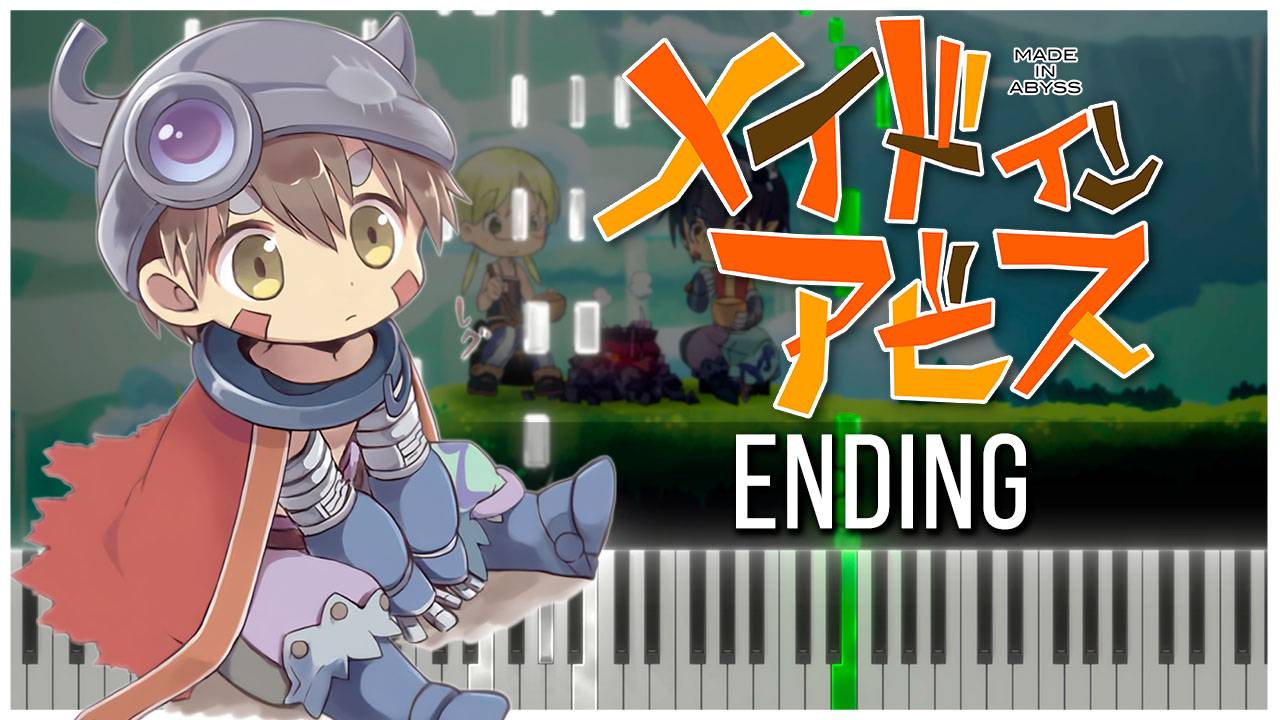 Tabi no Hidarite, Saihate no Migite / ED (Созданный в Бездне) 【 КАВЕР НА ПИАНИНО 】