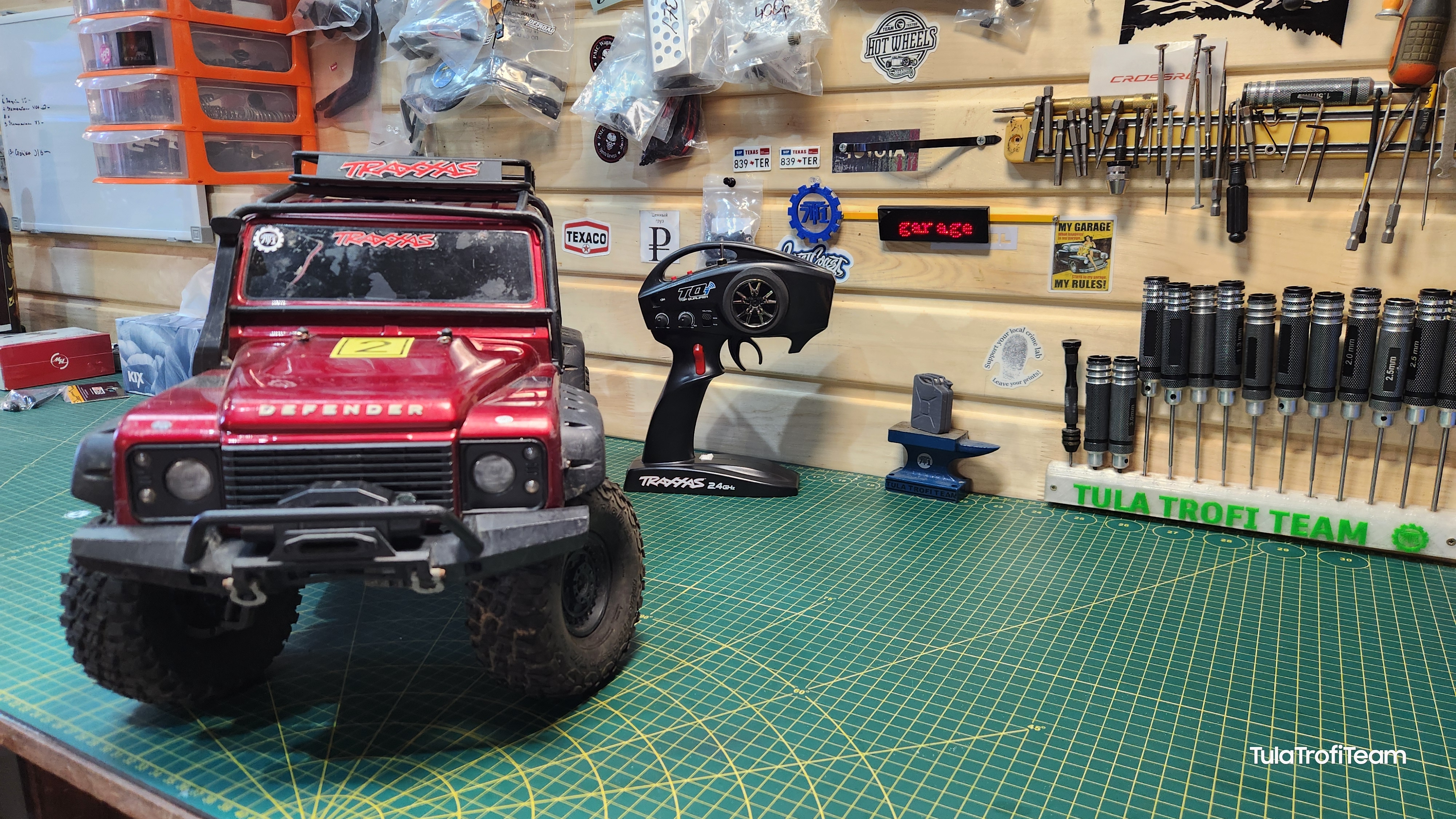 #sale Traxxas trx4 Defender red tsm