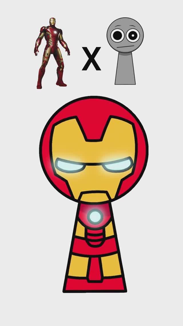 Рисунок-фьюжн: Спранки x Железный человек
#спранки #железныйчеловек #фьюжн #рисунок