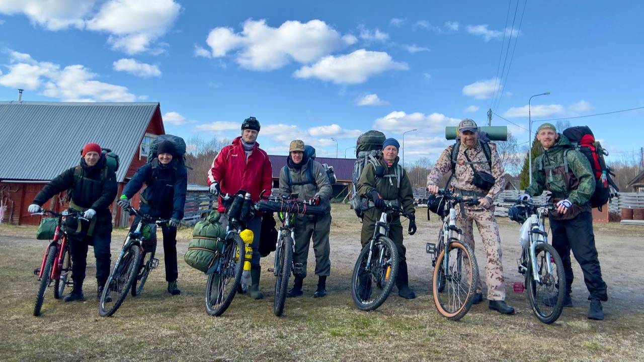 Велопоход.Онежское озеро.2025 Часть 1-я. "...мужики, вы куда поперлись?!"
