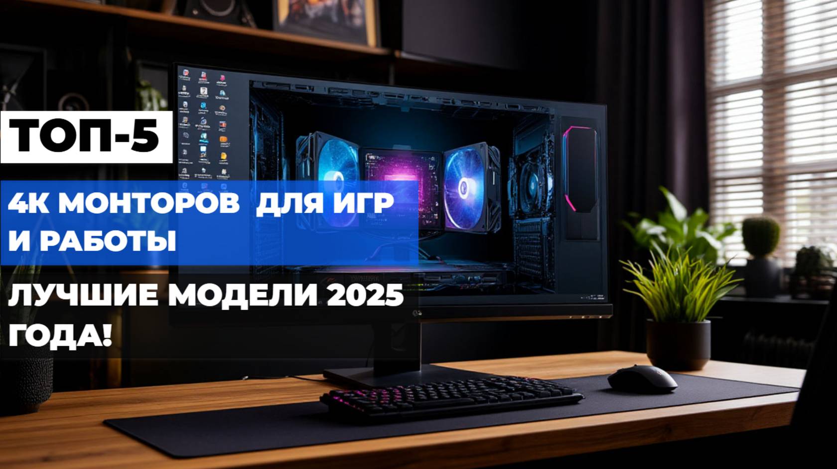 4К МОНИТОРЫ📺 ЛУЧШИЕ ВЫБОРЫ ДЛЯ ИГР И МОНТАЖА! ТОП-5 РЕЙТИНГ 2025