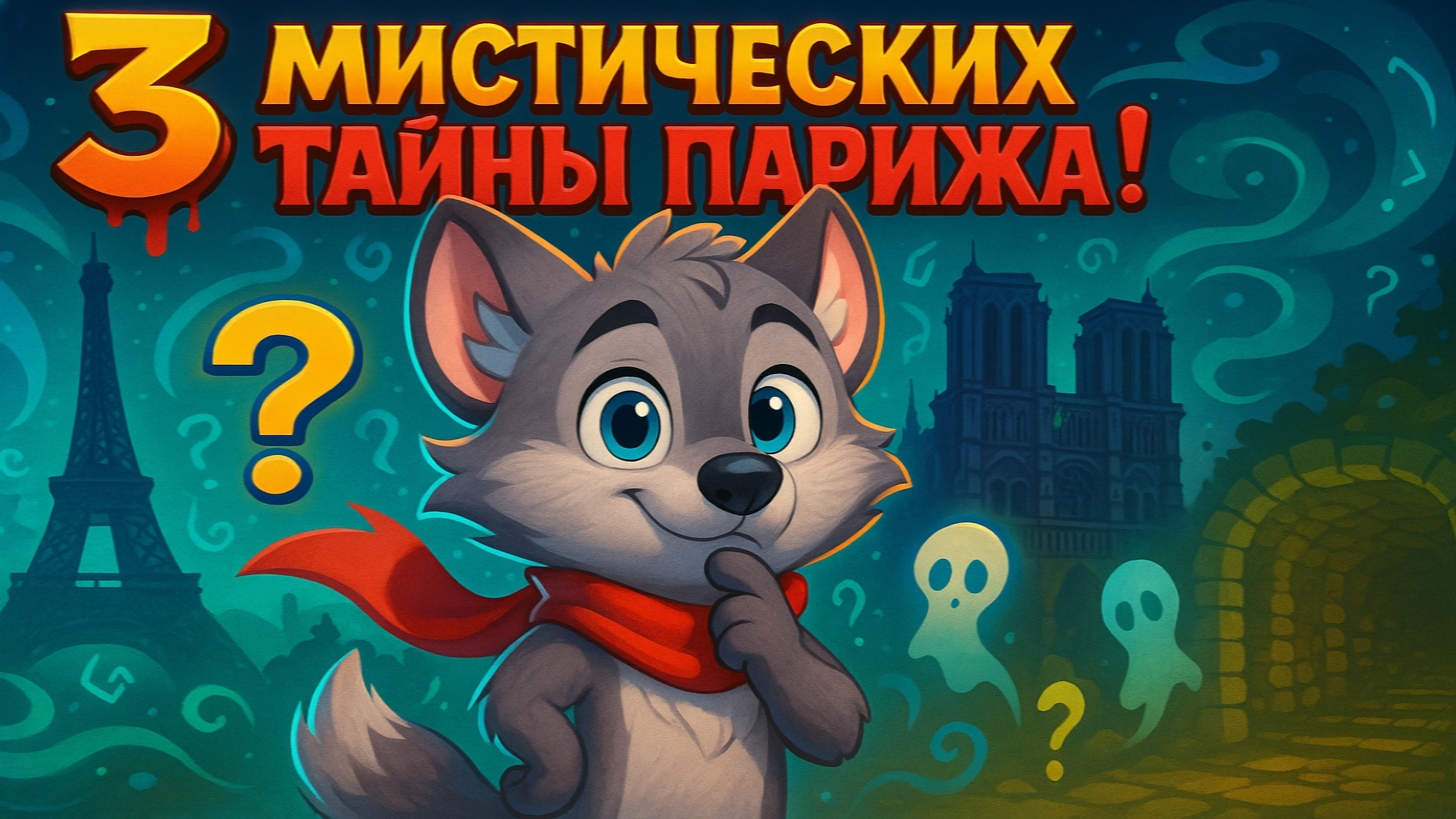 3 Мистических Тайны Парижа! Сказочные и Таинственные истории для детей! | Секреты Парижа!