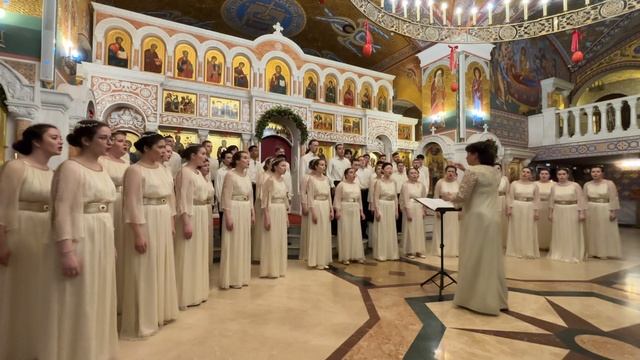 П.И. Чайковский "Символ веры". Академический хор Дальневосточного федерального университета .