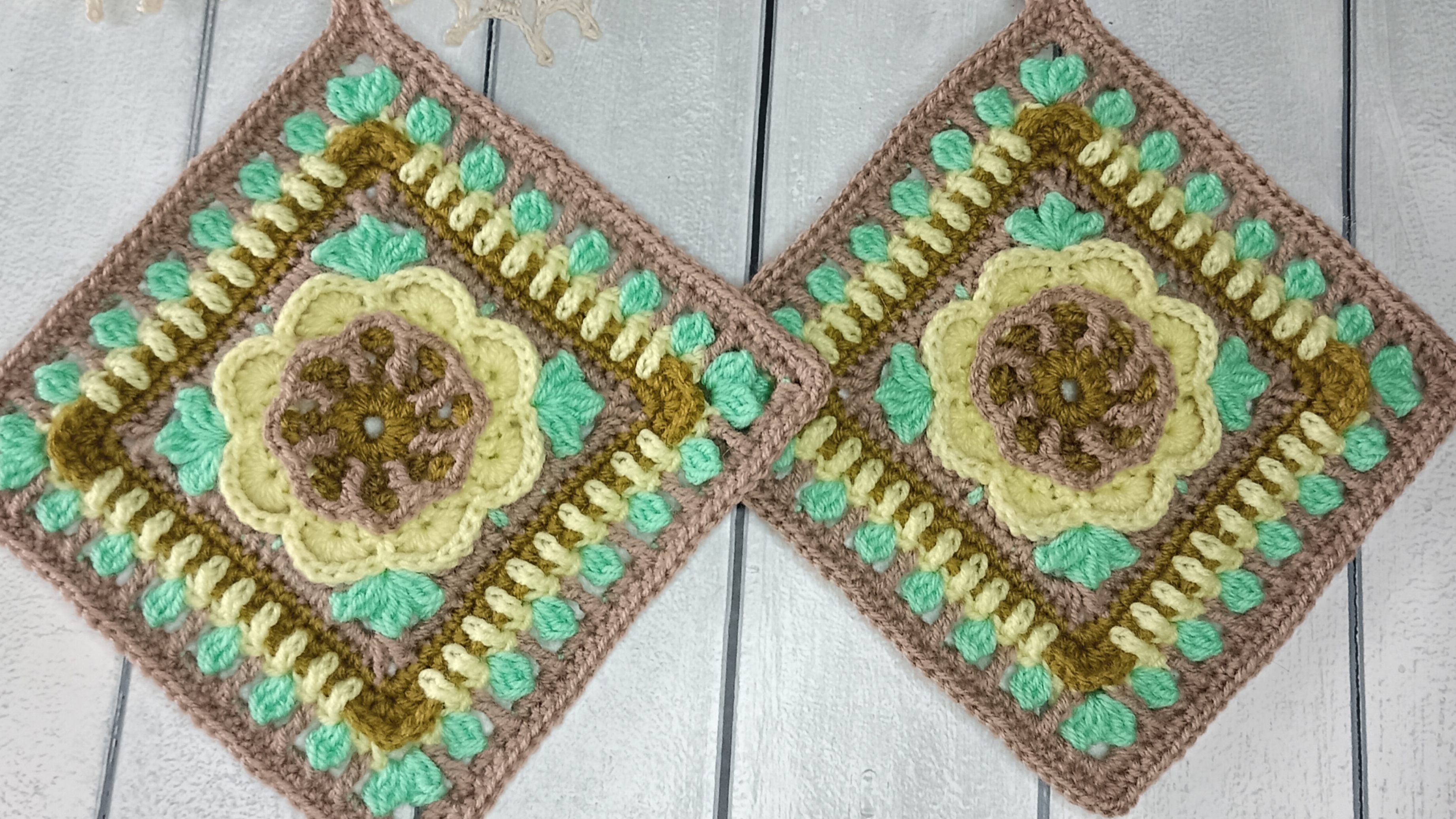 Мотив "Каменная роза" 🧶МК доступен на ВК донатах и Бусти🧶