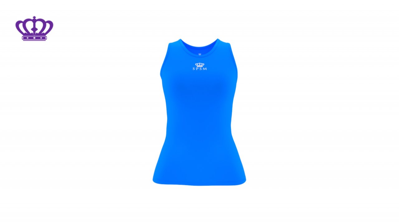 SPSM Майка синяя