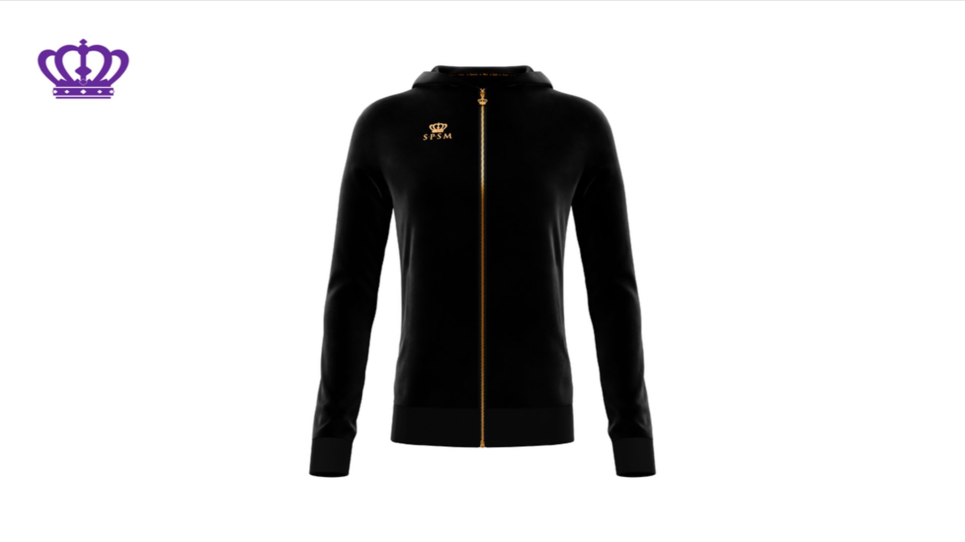 SPSM Костюм велюровый черный