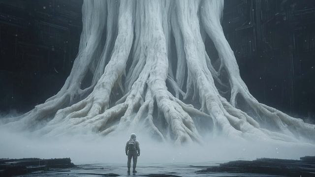 Космическое древо-Расслабляющее фантастическое путешествие в другой мир, фоновая музыка для отдыха