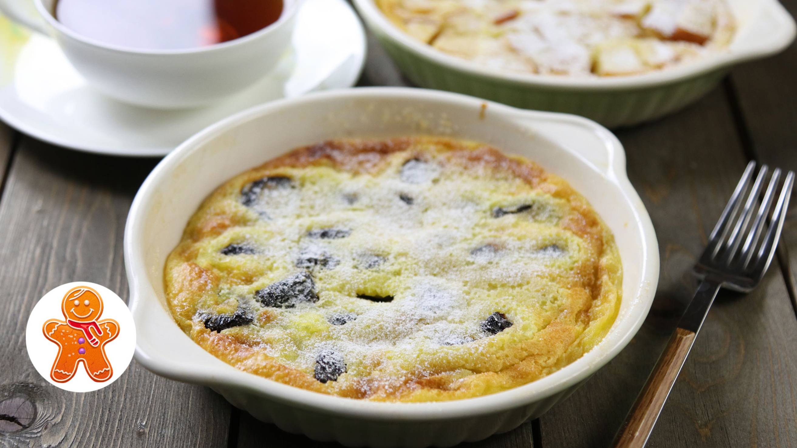 Клафути ✧ Запеканка с ягодами ✧ Быстрый завтрак для всей семьи