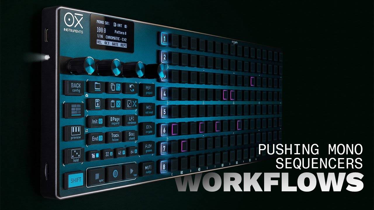 OXI One MK II: Pushing Mono Sequences