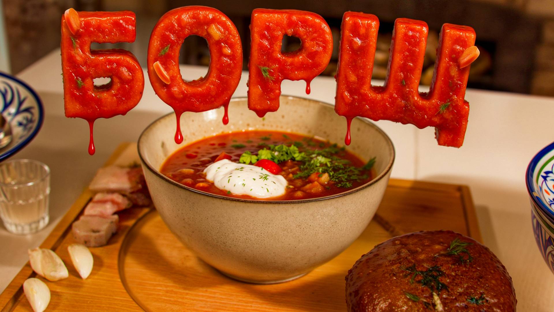 Классический рецепт Борща НЕ классическим способом | Готовим Борщ в мини-русской печи