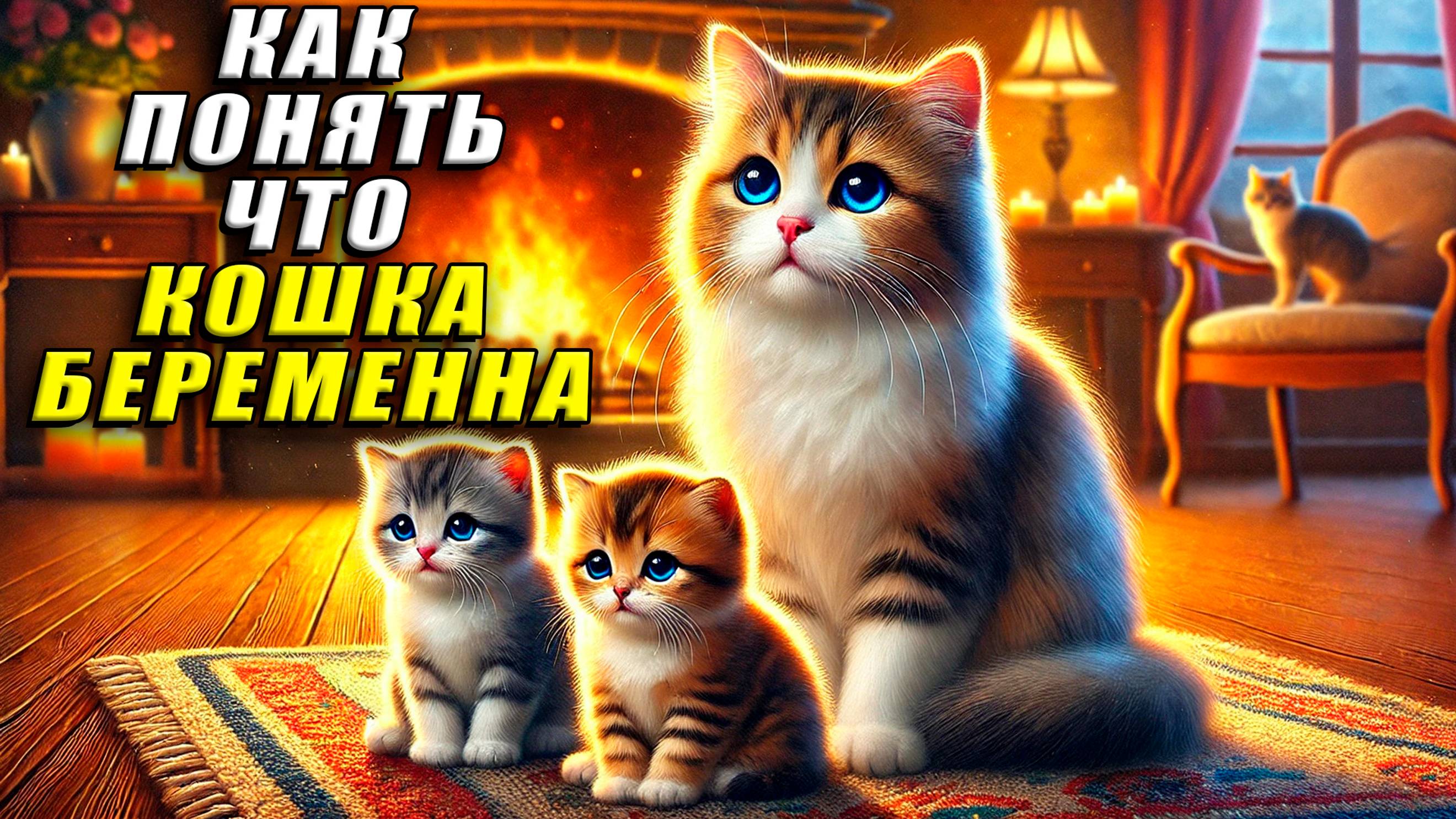 Как понять, что кошка беременна. Особенности поведения и признаки