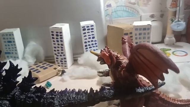 Годзилла точка 0 против Разрушителя ﹤: