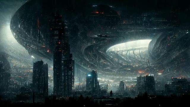 Вторжение - Темная космическая атмосфера и музыка, фоновая музыка для расслабления и отдыха