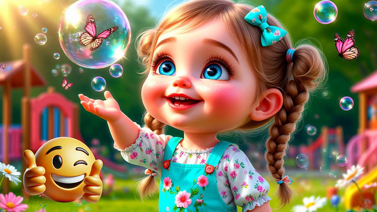 Мыльные Пузыри + Весёлые Мультики и Песенки для Детей и Малышей + Мультики Детям+ Песенки Малышам