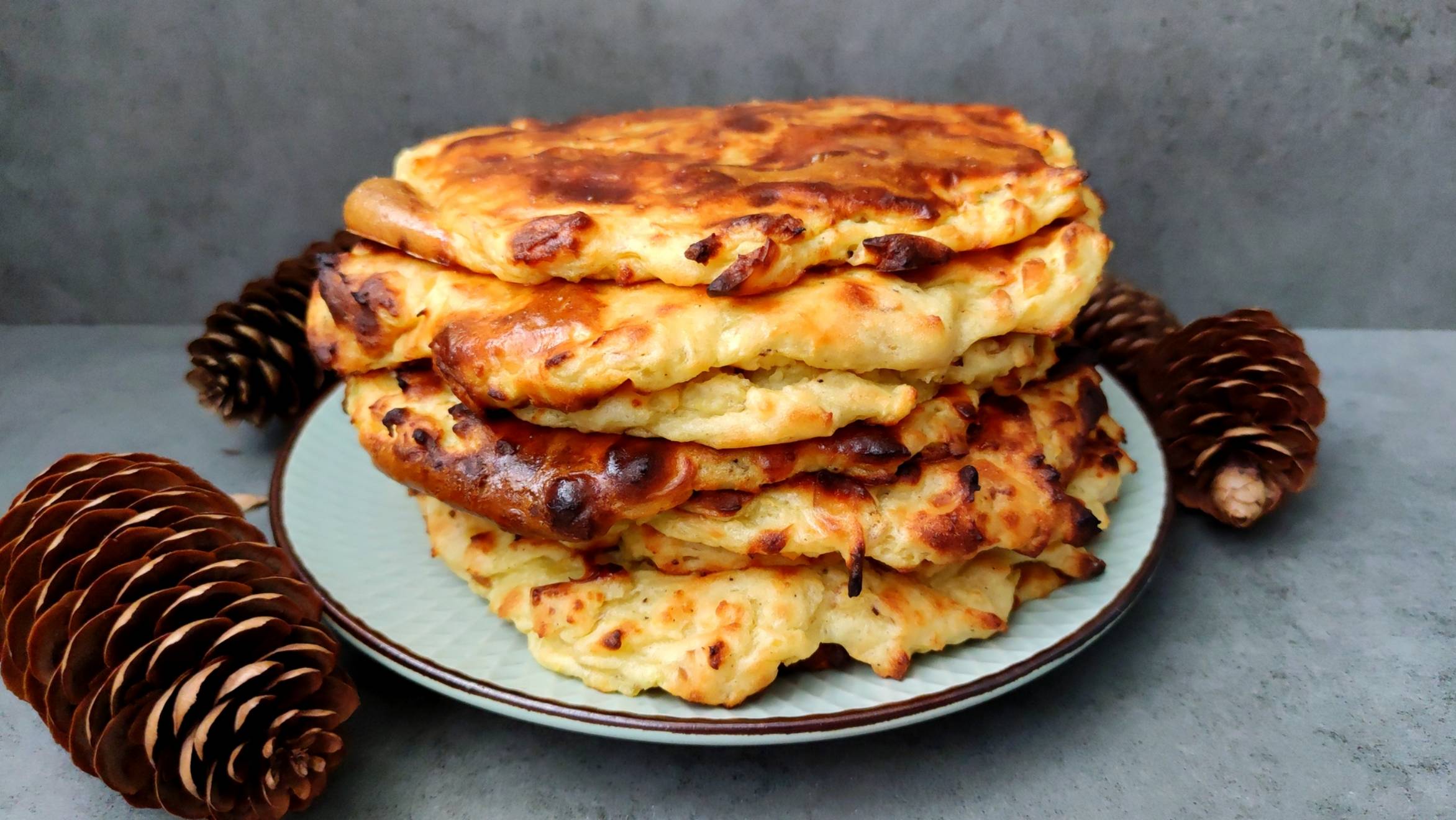 Картофельные лепёшки. Рецепт лепёшек на завтрак или ужин. #топыкатегорий