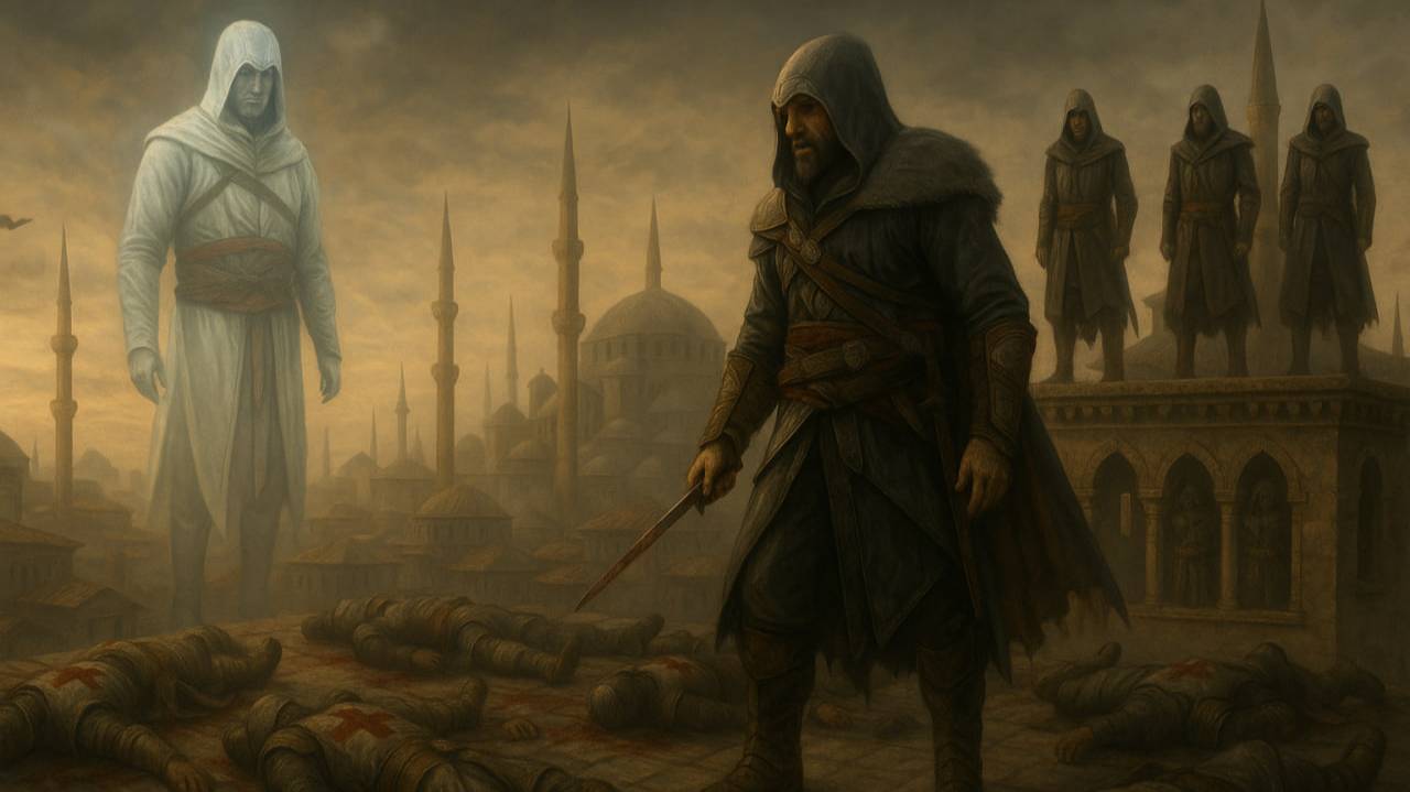 Assassin's Creed Revelations ➤ прохождение №1 | Приехали в Константинополь | Нож-Крюк | Убил Лиандр