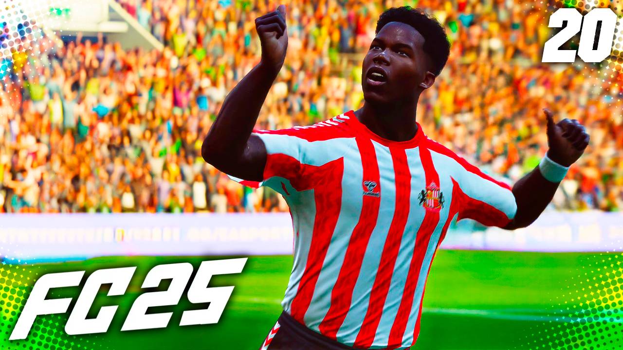 FC 25 КАРЬЕРА ЗА САНДЕРЛЕНД #20 - БИТВА ЛИДЕРОВ АПЛ и СТАРТ 1/4 ЛИГИ ЧЕМПИОНОВ!