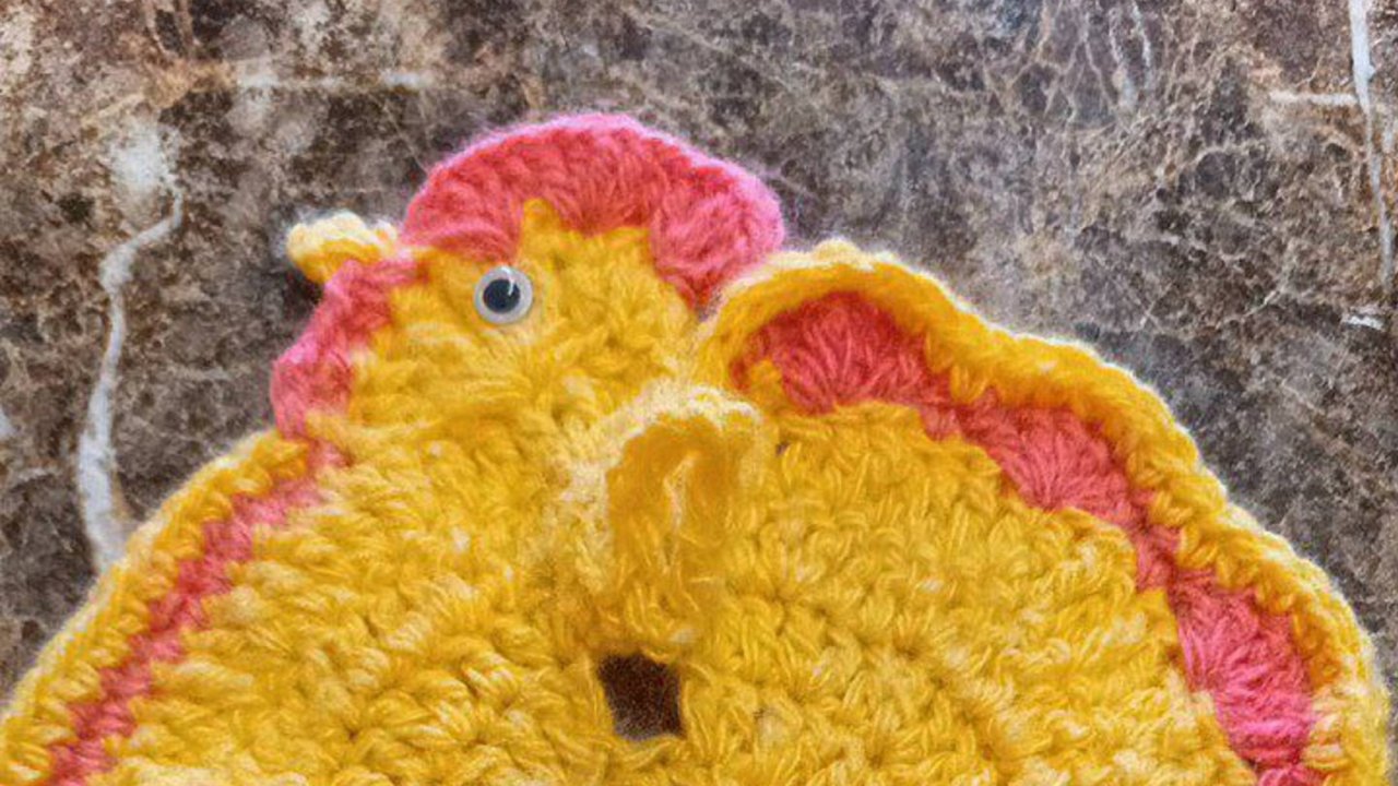 Кухонная прихватка "Курочка "часть 4