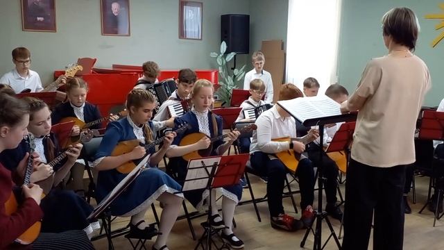 Русская народная песня "Я на горку шла"