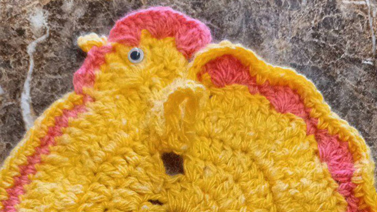 Кухонная прихватка "Курочка"