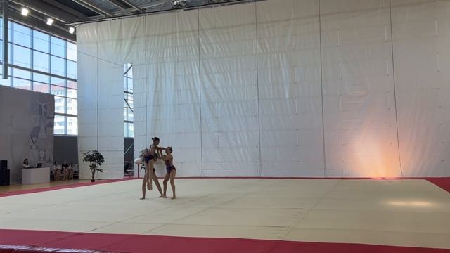 ТР 2 юношеский, Семыкина Диана - Бастрыкина София - Коркина Екатерина, Комбинированное упражнение