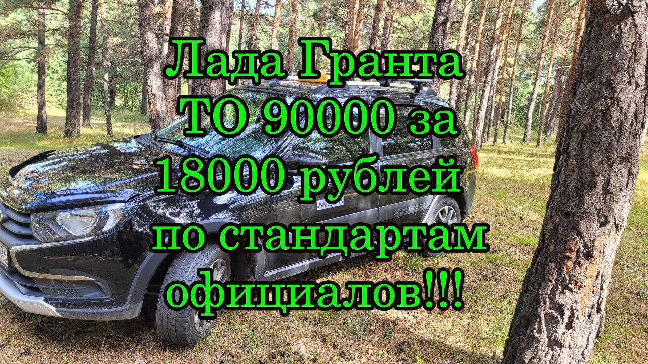 ТО 90000 своими руками за 18 тыс